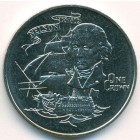 Гибралтар, 1 крона 1980 год (UNC)