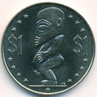 Острова Кука, 1 доллар 1983 год (UNC)