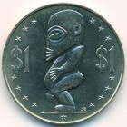 Острова Кука, 1 доллар 1983 год (UNC)