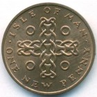 Остров Мэн, 1 новое пенни 1971 год (UNC)