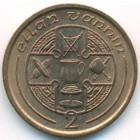 Остров Мэн, 2 пенса 1990 год (UNC)