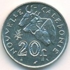 Новая Каледония, 20 франков 1972 год