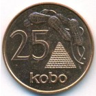 Нигерия, 25 кобо 1991 год (AU)