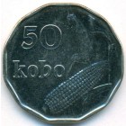Нигерия, 50 кобо 1991 год (UNC)