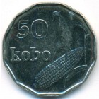 Нигерия, 50 кобо 1991 год (UNC)