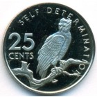 Гайана, 25 центов 1978 год (PROOF)