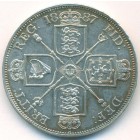 Великобритания, двойной флорин 1887 год