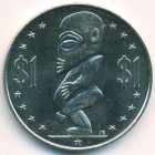 Острова Кука, 1 доллар 1983 год (UNC)