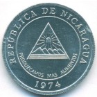 Никарагуа, 5 сентаво 1974 год (UNC)