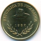 Никарагуа, 1 кордоба 1987 год (UNC)