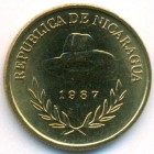 Никарагуа, 1 кордоба 1987 год (UNC)