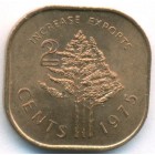 Свазиленд, 2 цента 1975 год (UNC)