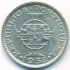 Португальская Индия, 1 рупия 1952 год (AU)