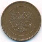 Княжество Финляндия, 5 пенни 1917 год