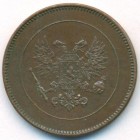 Княжество Финляндия, 5 пенни 1917 год