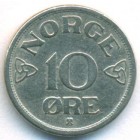 Норвегия, 10 эре 1955 год