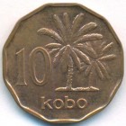 Нигерия, 10 кобо 1991 год (UNC)