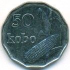 Нигерия, 50 кобо 1991 год (AU)