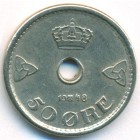 Норвегия, 50 эре 1948 год