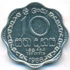 Шри-Ланка, 10 центов 1988 год (UNC)