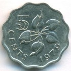 Свазиленд, 5 центов 1979 год