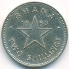 Гана, 2 шиллинга 1958 год