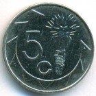 Намибия, 5 центов 2002 год (UNC)
