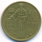 Монако, 10 сантимов 1962 год