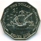Белиз, 1 доллар 2003 год (UNC)