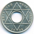 Британская Западная Африка, 1/10 пенни 1936 год (UNC)
