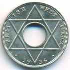 Британская Западная Африка, 1/10 пенни 1936 год (UNC)