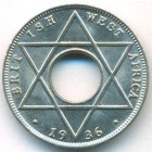 Британская Западная Африка, 1/10 пенни 1936 год (UNC)