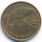Острова Святой Елены и Вознесения, 1 пенни 1984 год (UNC)