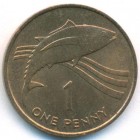 Острова Святой Елены и Вознесения, 1 пенни 1984 год (UNC)