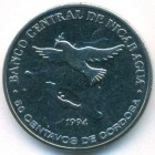 Никарагуа, 50 сентаво 1994 год (UNC)
