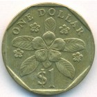 Сингапур, 1 доллар 1989 год