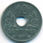Франция, 10 сантимов 1941 год (UNC)