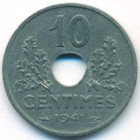 Франция, 10 сантимов 1941 год (UNC)
