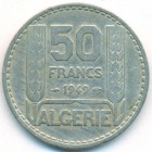 Французский Алжир, 50 франков 1949 год