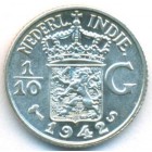 Нидерландская Восточная Индия, 1/10 гульдена 1942 год S (UNC)