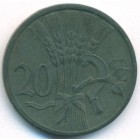 Богемия и Моравия, 20 геллеров 1943 год
