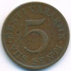 Эстония, 5 сентов 1931 год
