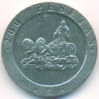 Испания, 200 песет 1990 год