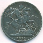 Великобритания, 1 крона 1821 год