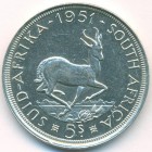 Южная Африка, 5 шиллингов 1951 год (AU)