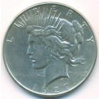 США, 1 доллар 1927 год