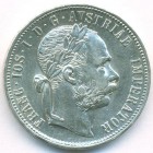 Австрия, 1 флорин 1879 год (AU)