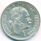 Австрия, 1 флорин 1888 год (UNC)