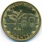 Намибия, 50 центов 2025 год (UNC)