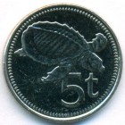 Папуа - Новая Гвинея, 5 тойя 2009 год (UNC)